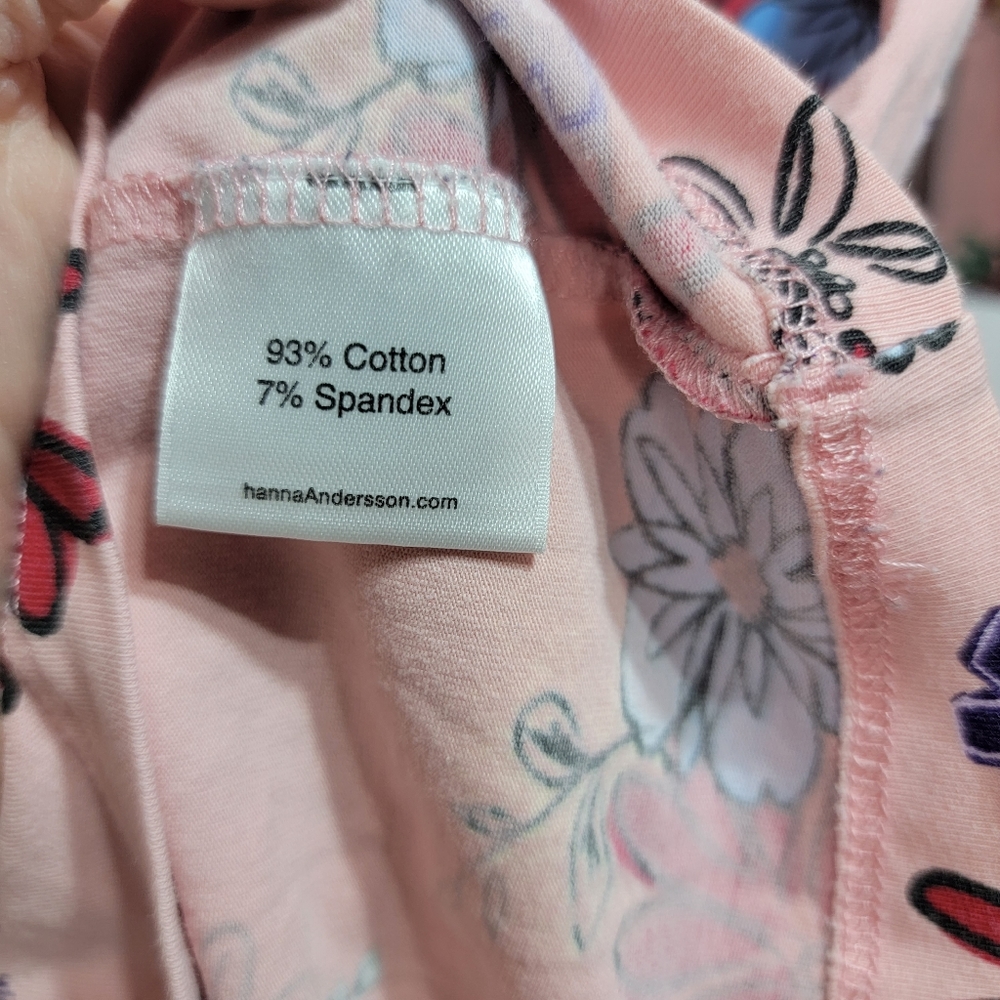 Hanna Andersson G Bundles Print Elizabeth Dress Perfect Pink Size 140 (US 10). - Picture 4 of 10
